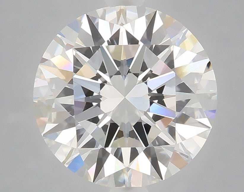 3.05 Carat Round Shaped, Excellent Cut, E Color, VVS2 Clarity, IGI Certified Lab Grown Diamond