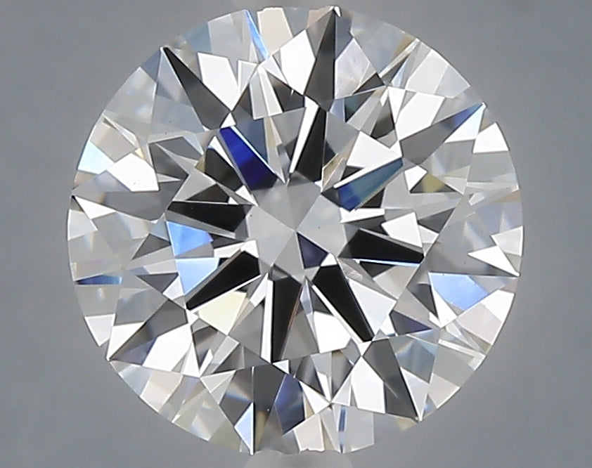 3.01 Carat Round Shaped, Excellent Cut, E Color, VS1 Clarity, IGI Certified Lab Grown Diamond