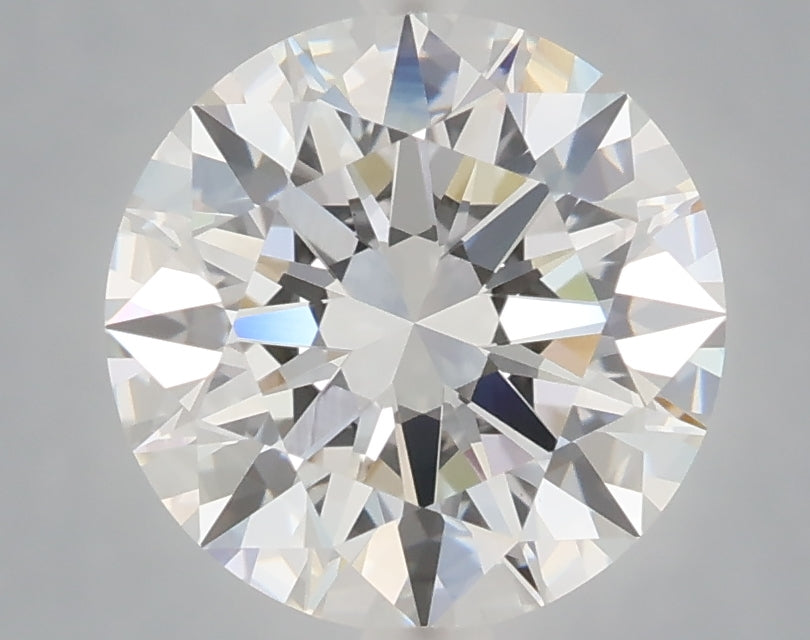 3.06 Carat Round Shaped, Excellent Cut, E Color, VVS2 Clarity, IGI Certified Lab Grown Diamond