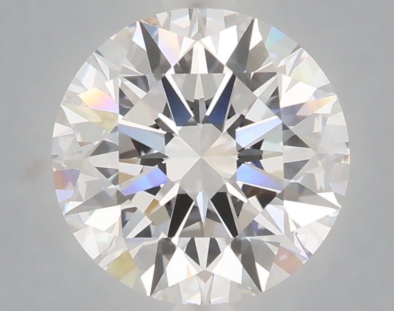 3.03 Carat Round Shaped, Excellent Cut, E Color, VVS2 Clarity, IGI Certified Lab Grown Diamond