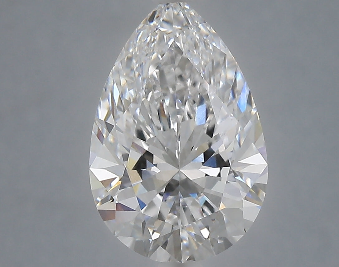 3.08 Carat Pear Shaped, Ideal Cut, D Color, VVS2 Clarity, IGI Certified Lab Grown Diamond
