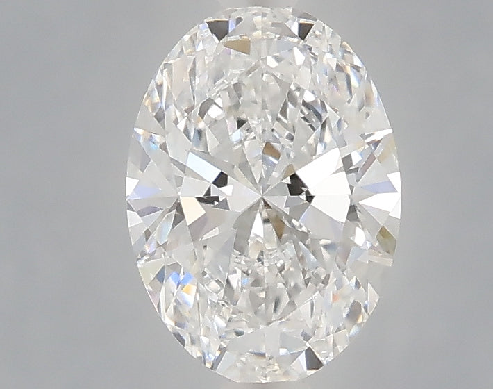 1.09 Carat Oval Shaped, Ideal Cut, D Color, VVS2 Clarity, IGI Certified Lab Grown Diamond