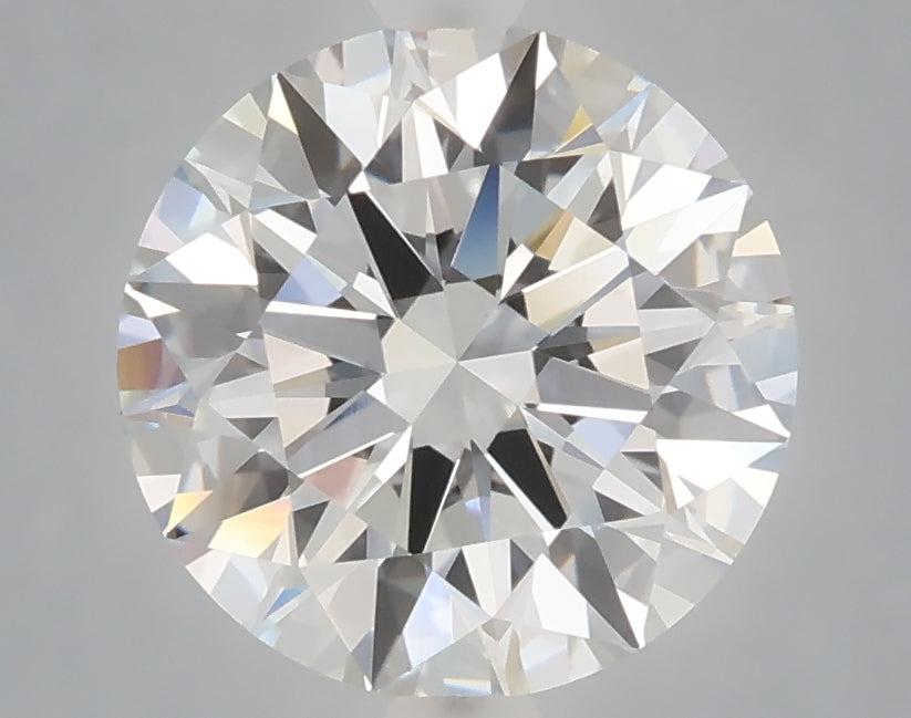 3.01 Carat Round Shaped, Excellent Cut, E Color, VVS2 Clarity, IGI Certified Lab Grown Diamond