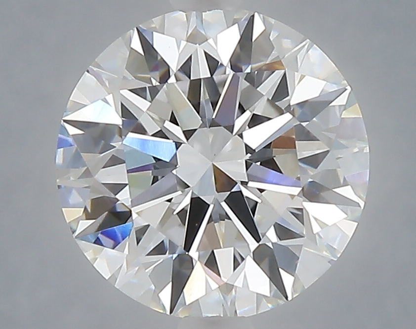 3.02 Carat Round Shaped, Excellent Cut, E Color, VVS2 Clarity, IGI Certified Lab Grown Diamond