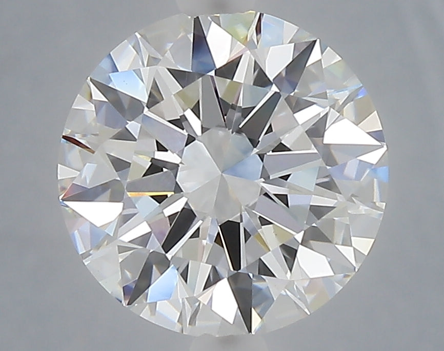 3.06 Carat Round Shaped, Ideal Cut, E Color, VVS2 Clarity, IGI Certified Lab Grown Diamond