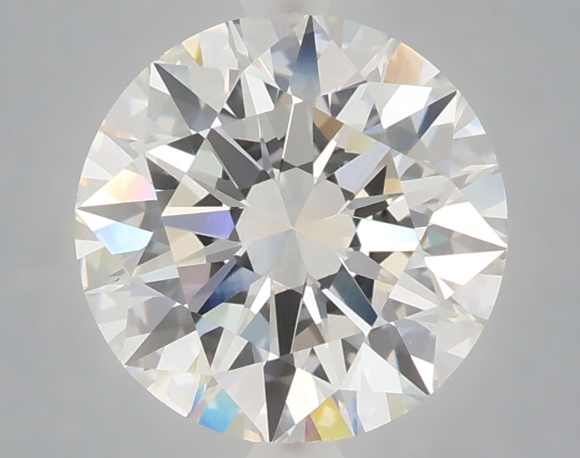3.10 Carat Round Shaped, Excellent Cut, E Color, VVS2 Clarity, IGI Certified Lab Grown Diamond