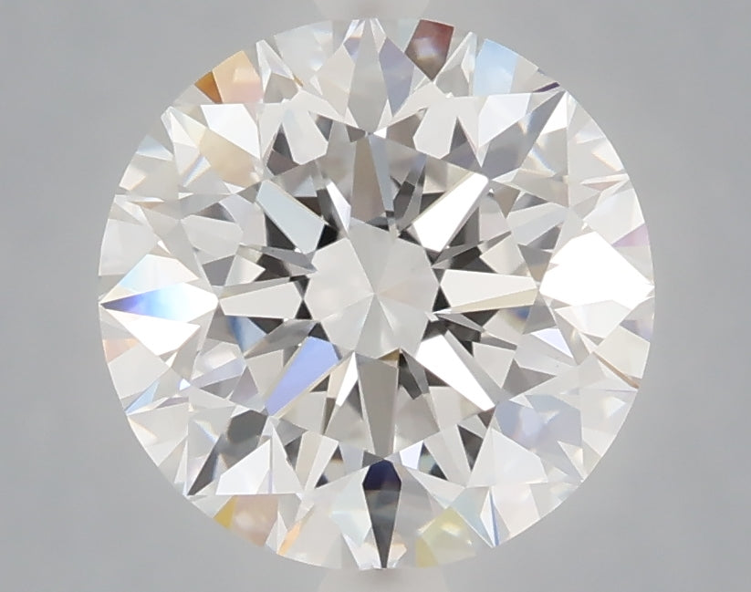 3.03 Carat Round Shaped, Excellent Cut, E Color, VVS2 Clarity, IGI Certified Lab Grown Diamond