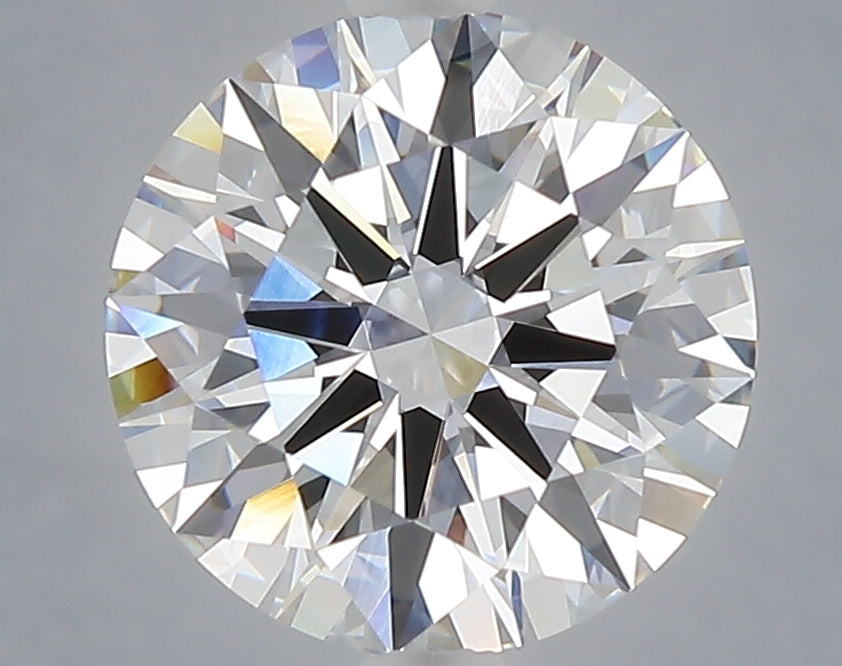 3.08 Carat Round Shaped, Ideal Cut, E Color, VVS2 Clarity, IGI Certified Lab Grown Diamond