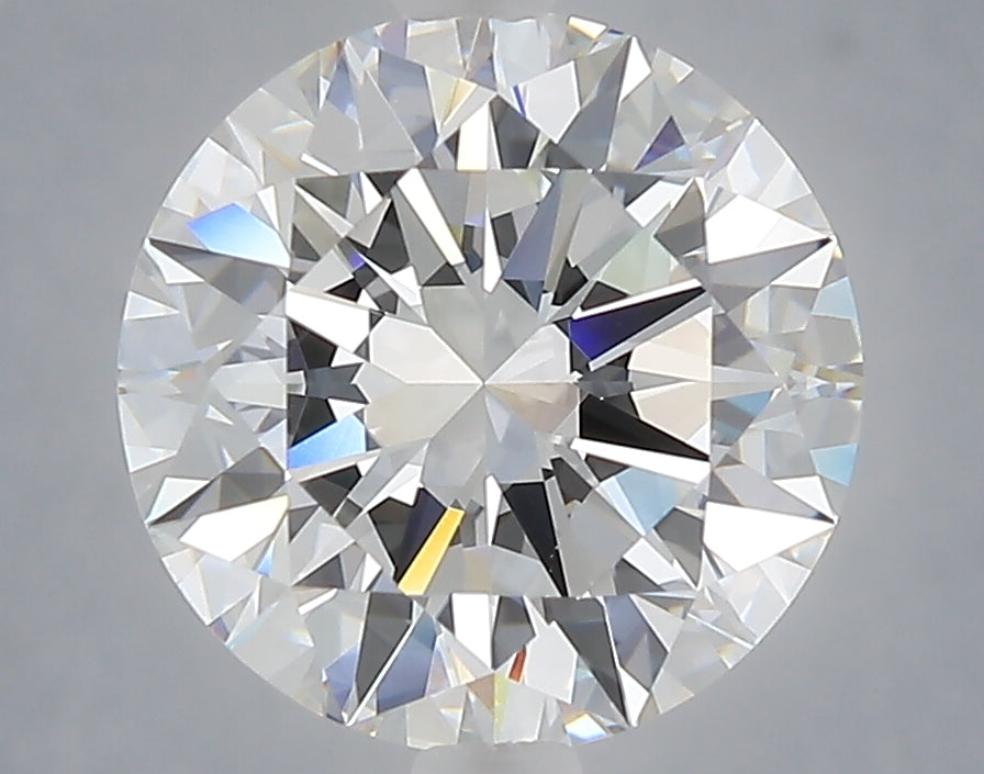 3.54 Carat Round Shaped, Ideal Cut, E Color, VVS2 Clarity, IGI Certified Lab Grown Diamond