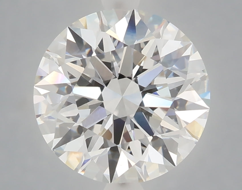 3.07 Carat Round Shaped, Excellent Cut, E Color, VVS2 Clarity, IGI Certified Lab Grown Diamond
