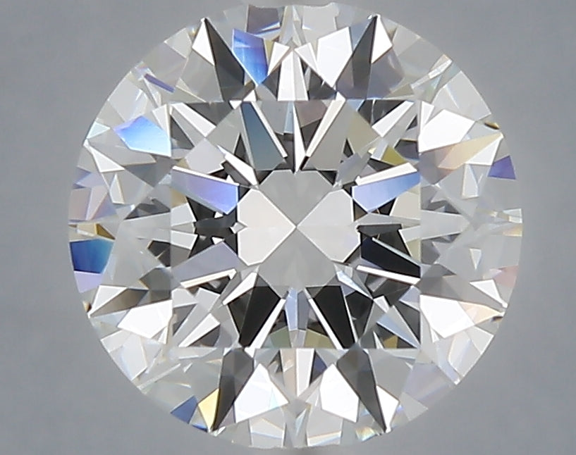 3.03 Carat Round Shaped, Excellent Cut, E Color, VVS2 Clarity, IGI Certified Lab Grown Diamond