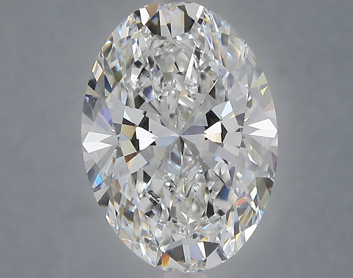 4.25 Carat Oval Shaped, Ideal Cut, D Color, VS1 Clarity, IGI Certified Lab Grown Diamond