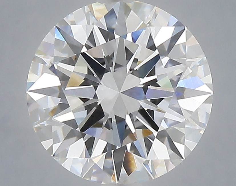 3.09 Carat Round Shaped, Ideal Cut, E Color, VS1 Clarity, IGI Certified Lab Grown Diamond