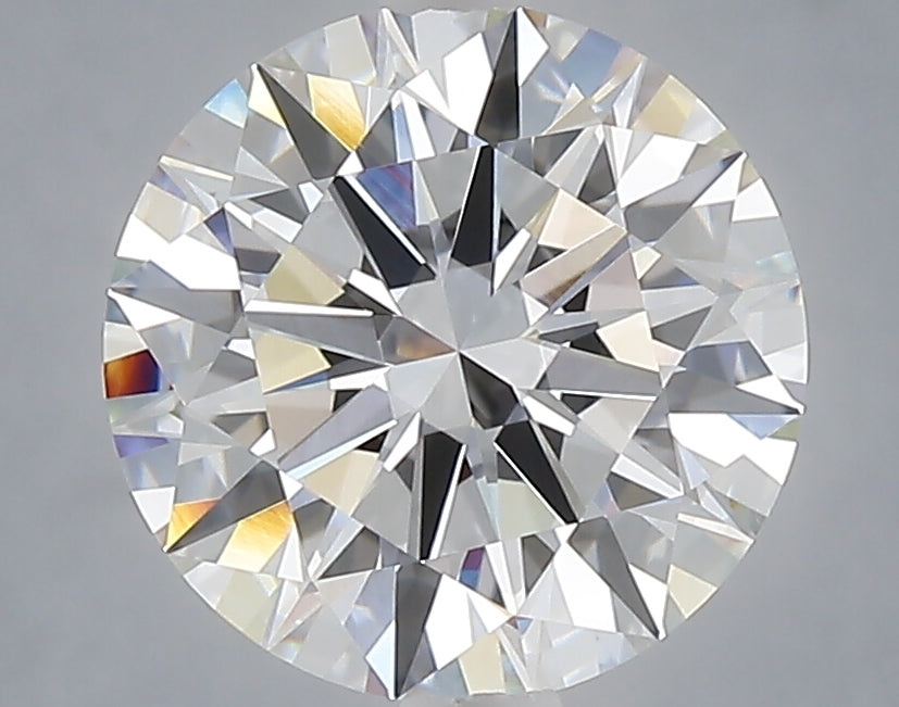 3.05 Carat Round Shaped, Ideal Cut, E Color, VVS2 Clarity, IGI Certified Lab Grown Diamond