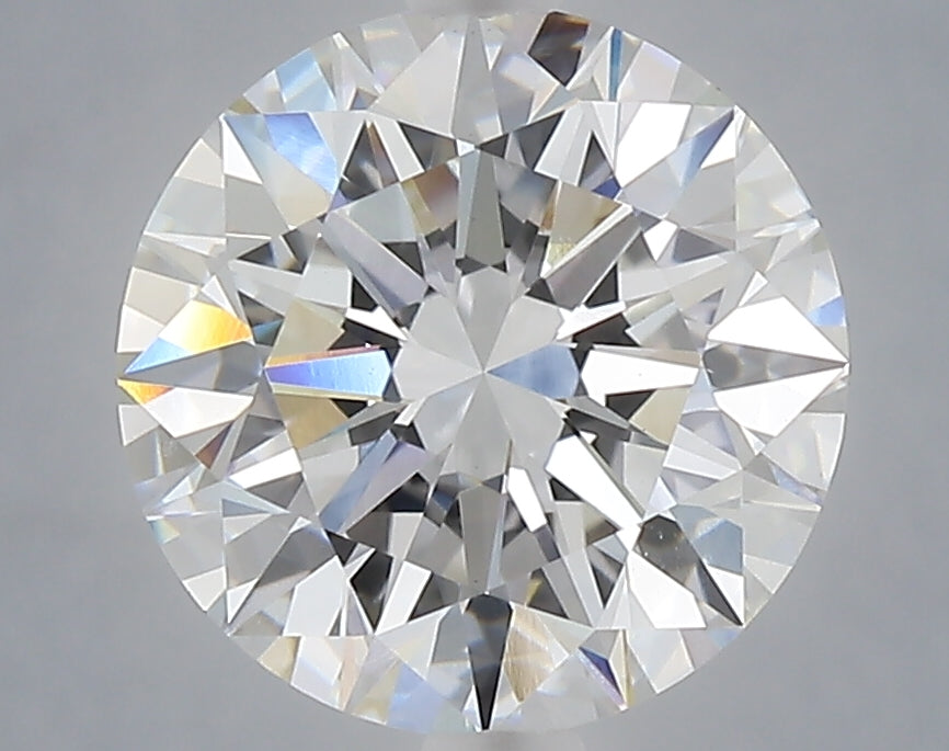 3.50 Carat Round Shaped, Excellent Cut, E Color, VVS2 Clarity, IGI Certified Lab Grown Diamond