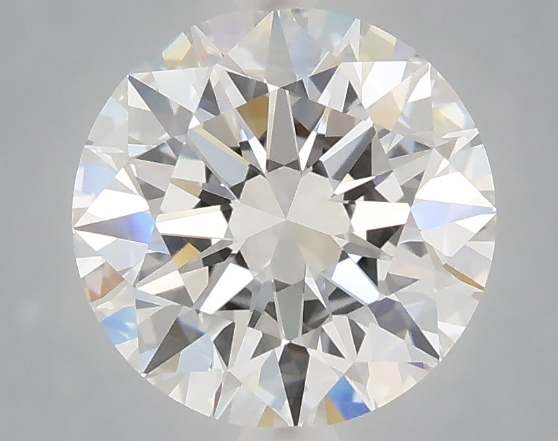 3.02 Carat Round Shaped, Excellent Cut, E Color, VVS2 Clarity, IGI Certified Lab Grown Diamond