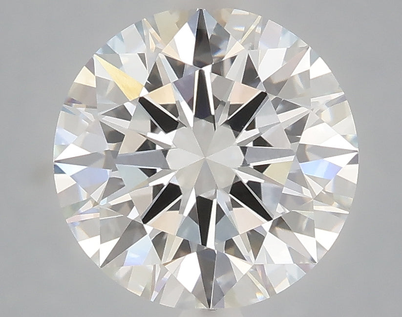 3.08 Carat Round Shaped, Excellent Cut, E Color, VVS2 Clarity, IGI Certified Lab Grown Diamond