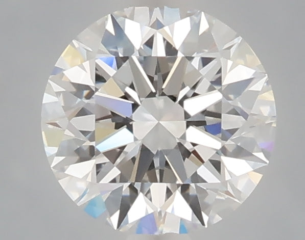 1.26 Carat Round Shaped, Ideal Cut, D Color, VVS2 Clarity, IGI Certified Lab Grown Diamond