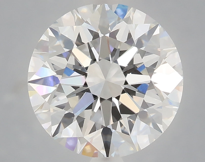 3.09 Carat Round Shaped, Excellent Cut, E Color, VVS2 Clarity, IGI Certified Lab Grown Diamond