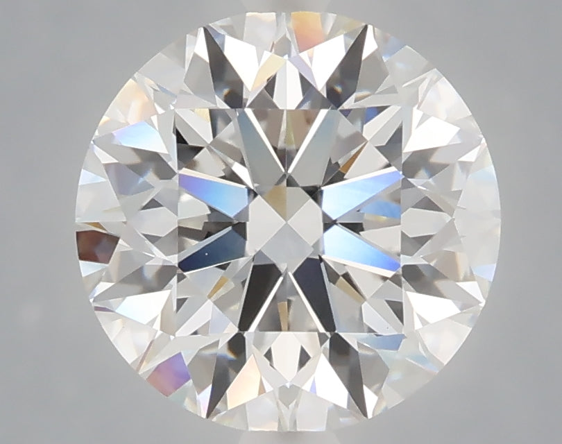3.10 Carat Round Shaped, Excellent Cut, E Color, VVS2 Clarity, IGI Certified Lab Grown Diamond