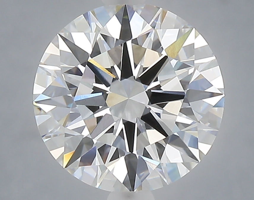 3.03 Carat Round Shaped, Ideal Cut, E Color, VVS2 Clarity, IGI Certified Lab Grown Diamond