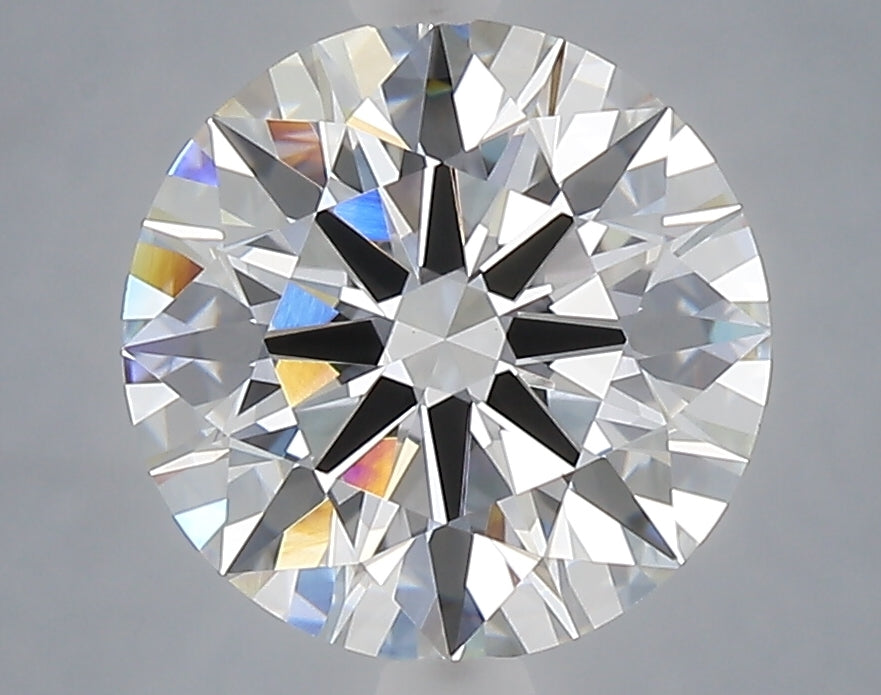 3.05 Carat Round Shaped, Excellent Cut, E Color, VVS2 Clarity, IGI Certified Lab Grown Diamond
