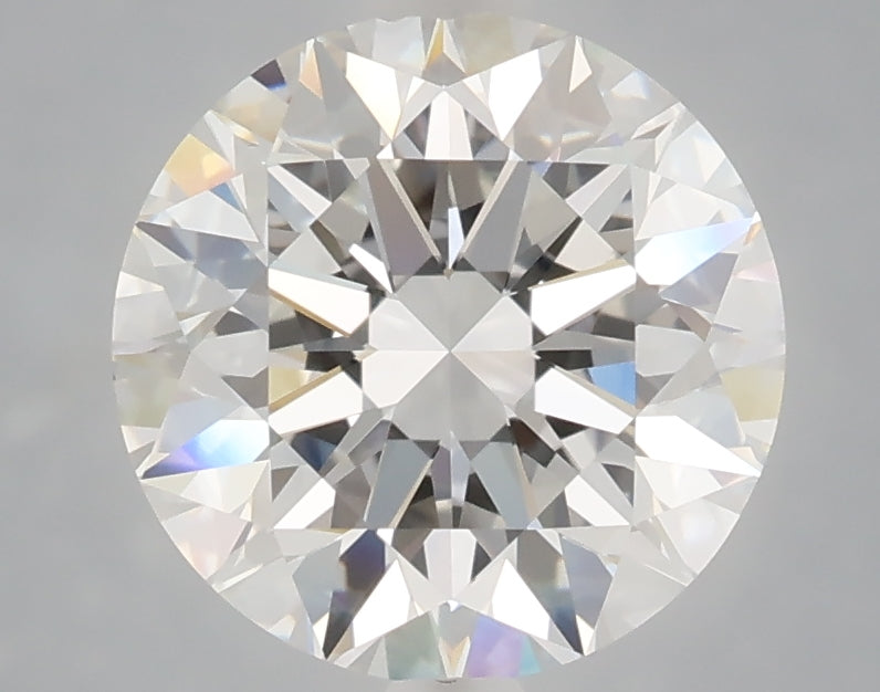 3.04 Carat Round Shaped, Excellent Cut, E Color, VVS2 Clarity, IGI Certified Lab Grown Diamond
