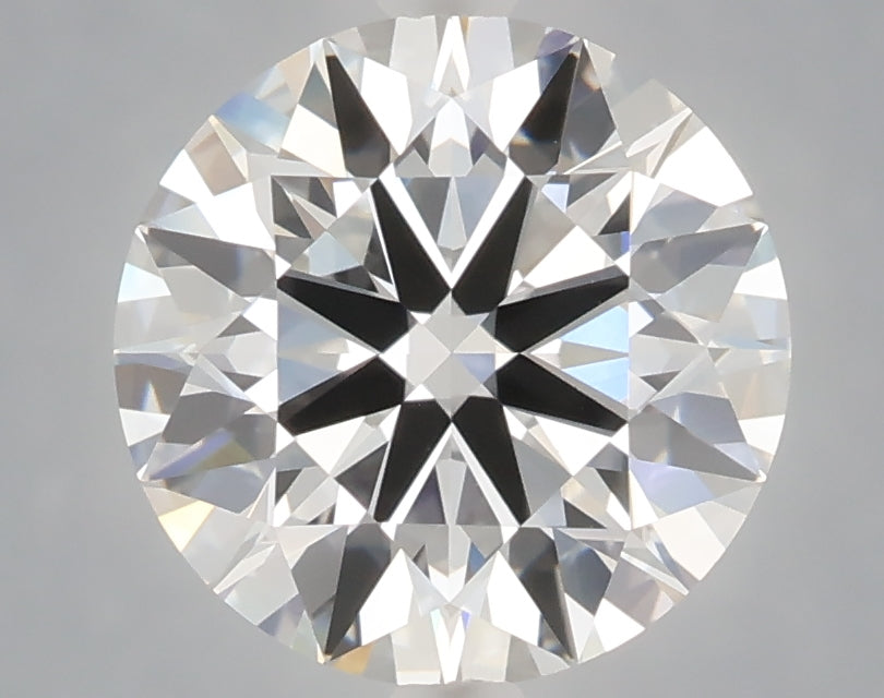 3.02 Carat Round Shaped, Ideal Cut, E Color, VVS2 Clarity, IGI Certified Lab Grown Diamond