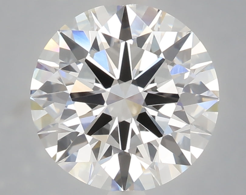 3.05 Carat Round Shaped, Excellent Cut, F Color, VVS2 Clarity, IGI Certified Lab Grown Diamond