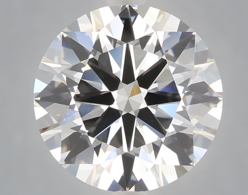 3.01 Carat Round Shaped, Excellent Cut, E Color, VVS2 Clarity, IGI Certified Lab Grown Diamond