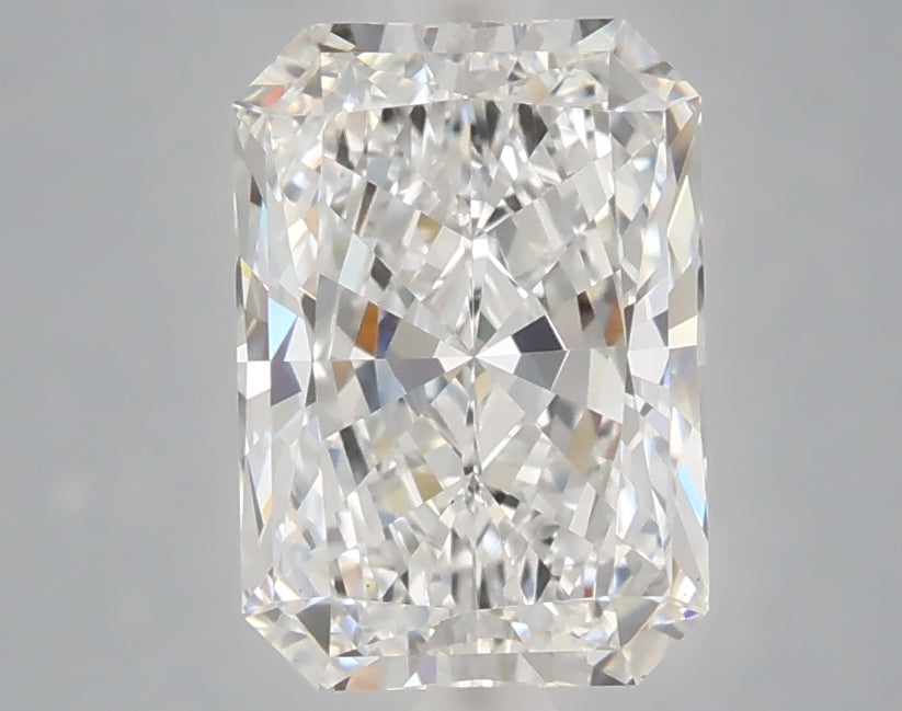 2.11 Carat Radiant Shaped, Ideal Cut, E Color, VS1 Clarity, IGI Certified Lab Grown Diamond