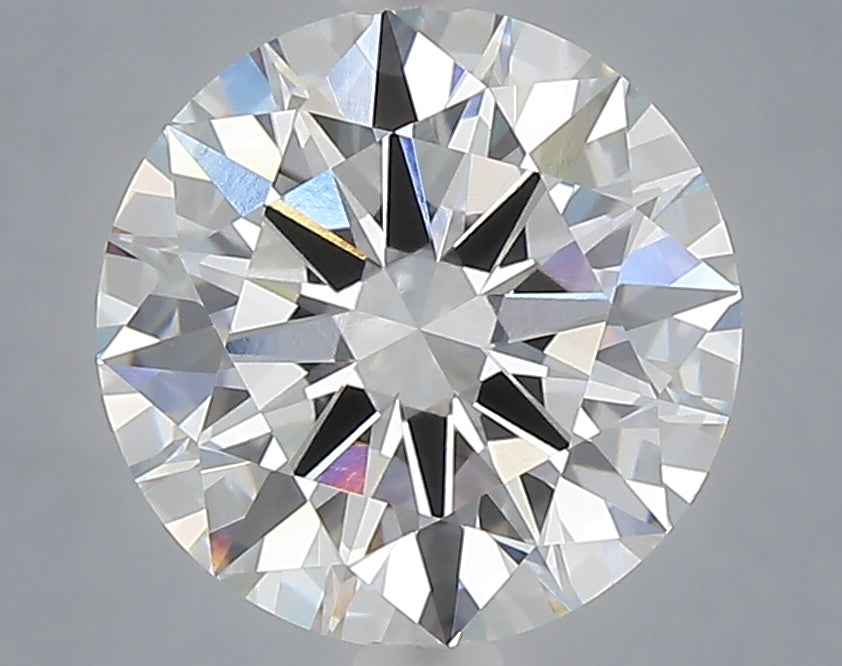 3.06 Carat Round Shaped, Excellent Cut, E Color, VVS2 Clarity, IGI Certified Lab Grown Diamond