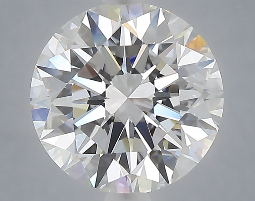 3.05 Carat Round Shaped, Excellent Cut, E Color, VVS2 Clarity, IGI Certified Lab Grown Diamond