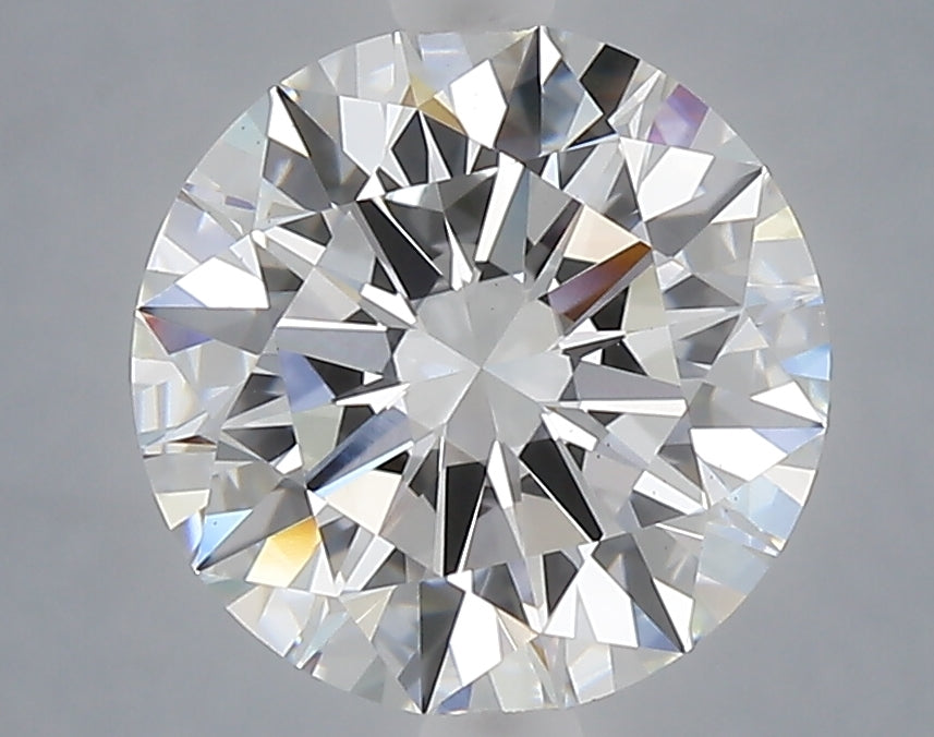 3.01 Carat Round Shaped, Excellent Cut, D Color, VS1 Clarity, IGI Certified Lab Grown Diamond