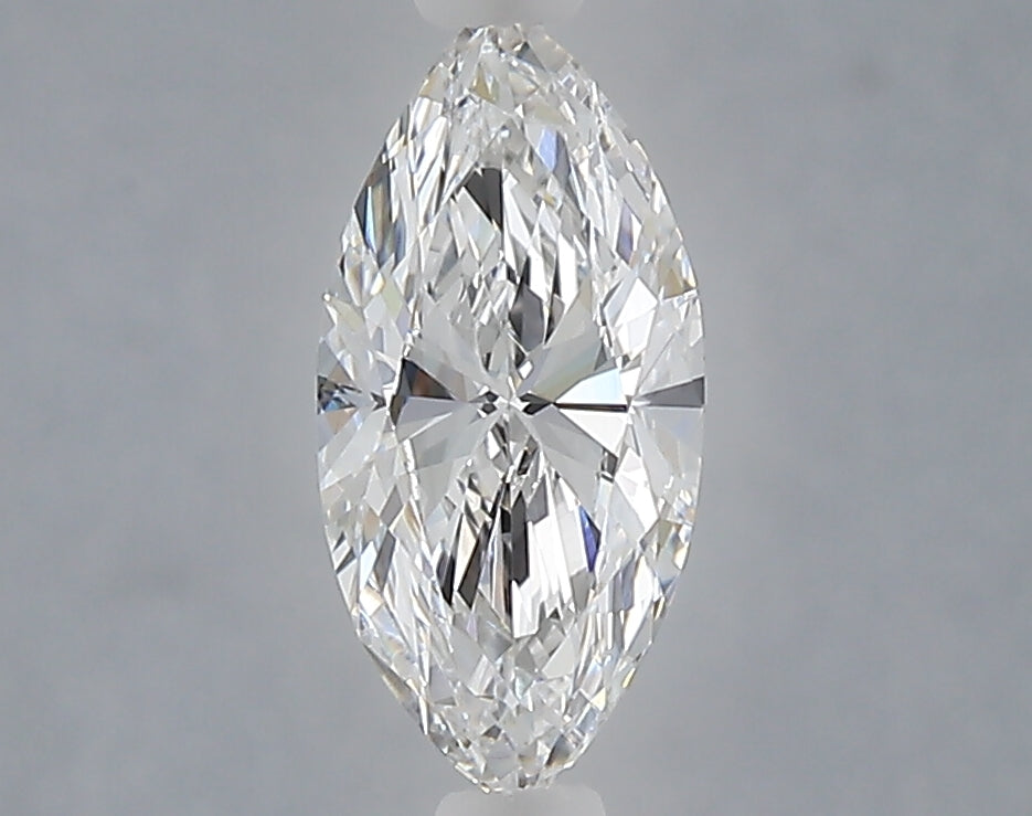 1.01 Carat Marquise Shaped, Ideal Cut, E Color, VVS2 Clarity, IGI Certified Lab Grown Diamond