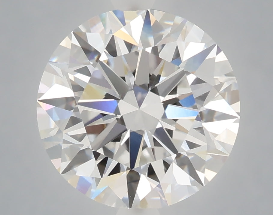 4.00 Carat Round Shaped, Ideal Cut, E Color, VVS2 Clarity, IGI Certified Lab Grown Diamond