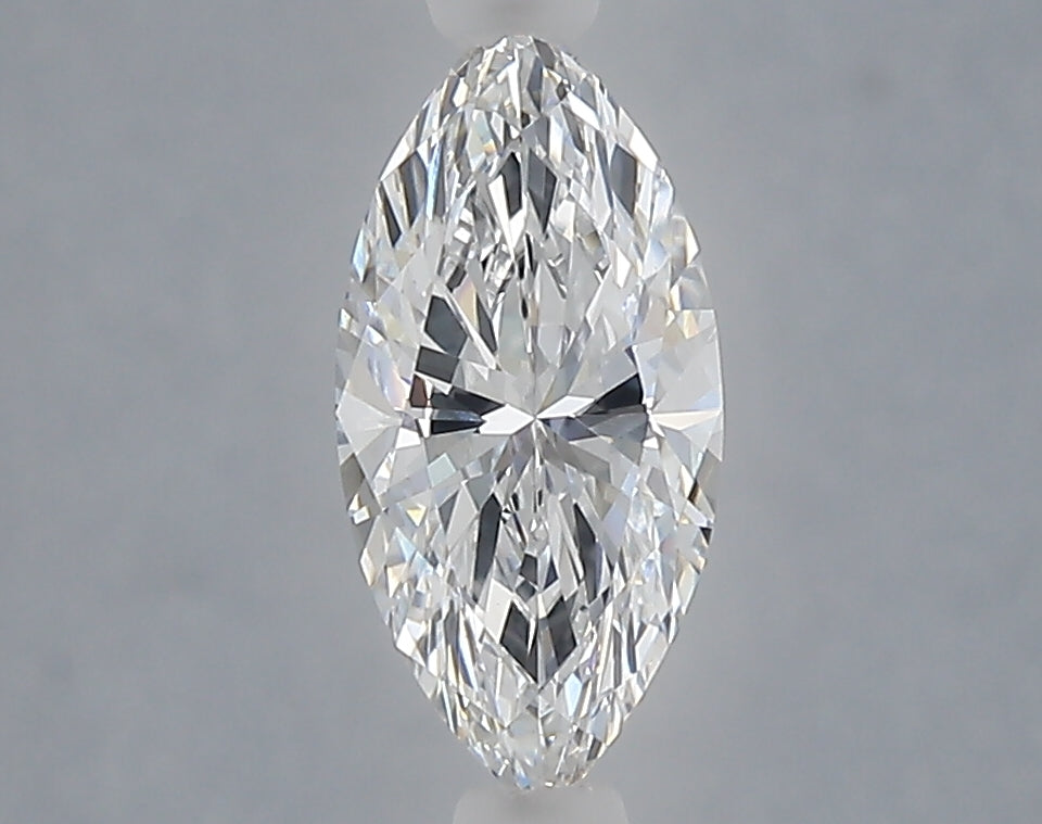 1.08 Carat Marquise Shaped, Excellent Cut, D Color, VVS2 Clarity, IGI Certified Lab Grown Diamond