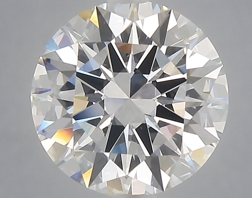 3.05 Carat Round Shaped, Excellent Cut, E Color, VVS2 Clarity, IGI Certified Lab Grown Diamond