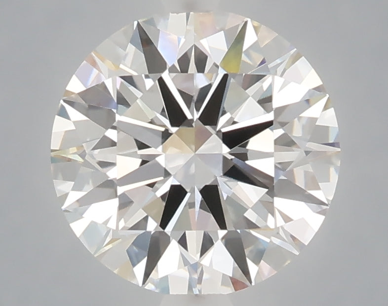 2.55 Carat Round Shaped, Ideal Cut, E Color, VVS2 Clarity, IGI Certified Lab Grown Diamond