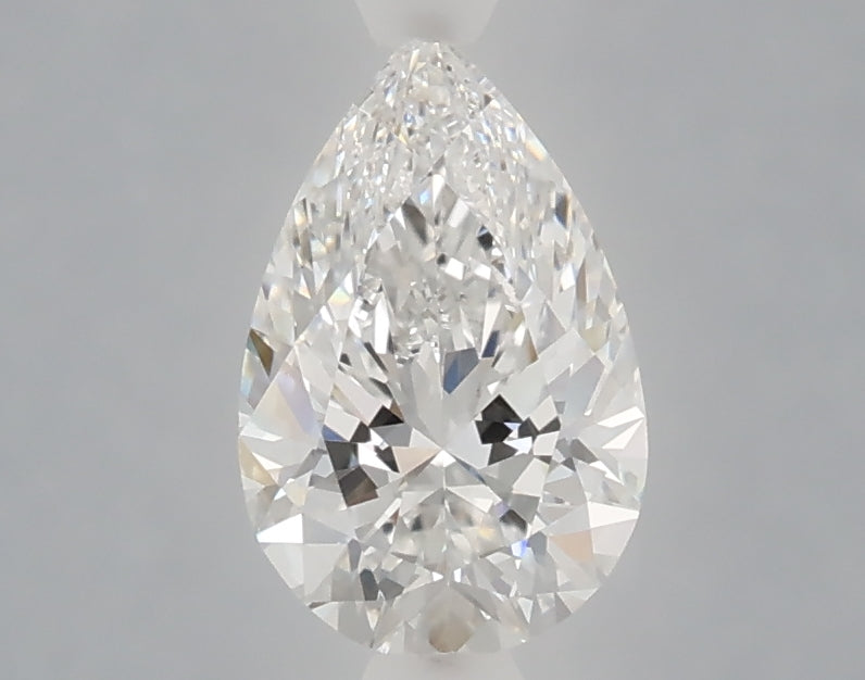 1.07 Carat Pear Shaped, Excellent Cut, D Color, VVS2 Clarity, IGI Certified Lab Grown Diamond