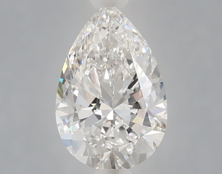 1.05 Carat Pear Shaped, Excellent Cut, E Color, VVS2 Clarity, IGI Certified Lab Grown Diamond