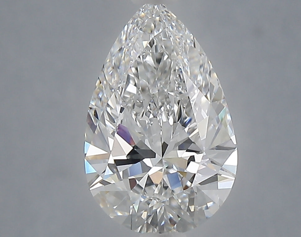 2.01 Carat Pear Shaped, Ideal Cut, D Color, VS1 Clarity, IGI Certified Lab Grown Diamond
