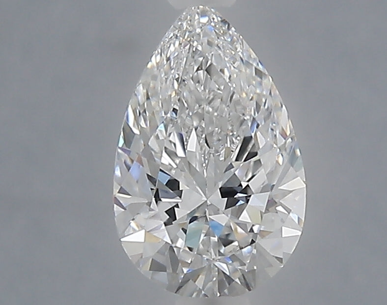 1.08 Carat Pear Shaped, Ideal Cut, D Color, VVS2 Clarity, IGI Certified Lab Grown Diamond