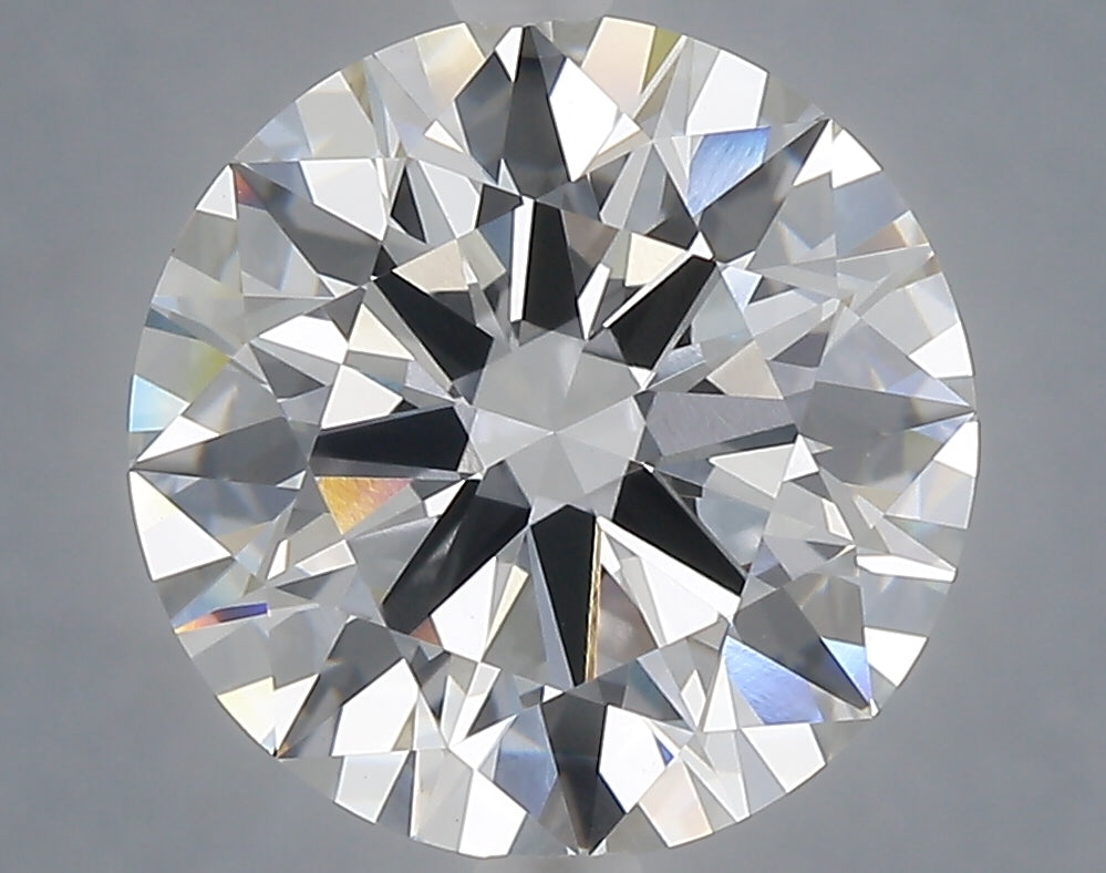5.02 Carat Round Shaped, Ideal Cut, E Color, VVS2 Clarity, IGI Certified Lab Grown Diamond