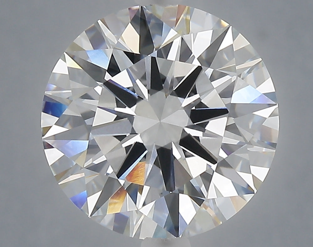 5.00 Carat Round Shaped, Excellent Cut, E Color, VVS2 Clarity, IGI Certified Lab Grown Diamond