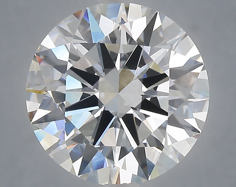5.05 Carat Round Shaped, Excellent Cut, E Color, VVS2 Clarity, IGI Certified Lab Grown Diamond