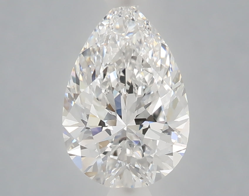1.53 Carat Pear Shaped, Ideal Cut, D Color, VS1 Clarity, IGI Certified Lab Grown Diamond
