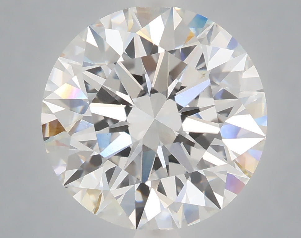 5.09 Carat Round Shaped, Excellent Cut, E Color, VVS2 Clarity, IGI Certified Lab Grown Diamond