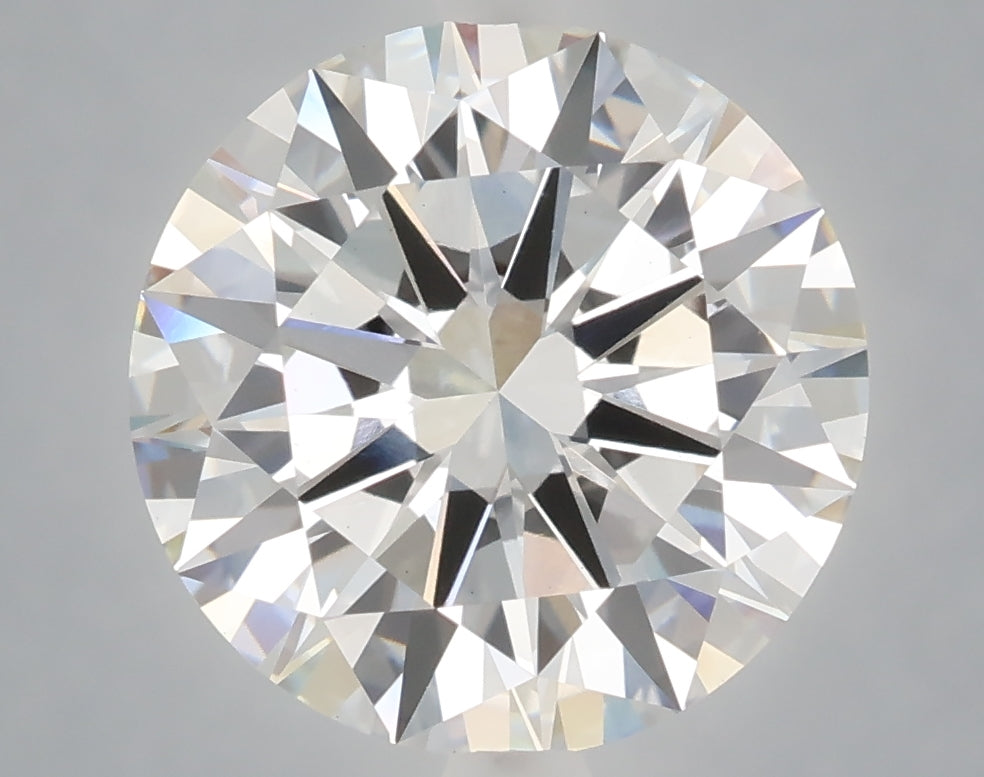 5.01 Carat Round Shaped, Excellent Cut, F Color, VVS2 Clarity, IGI Certified Lab Grown Diamond