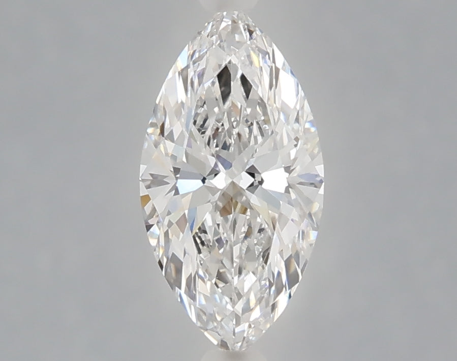1.10 Carat Marquise Shaped, Ideal Cut, D Color, VVS2 Clarity, IGI Certified Lab Grown Diamond